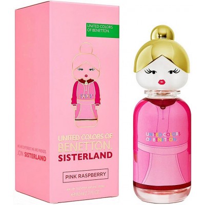 Benetton Sisterlad Pink Rasberry Edt 80ml Dama