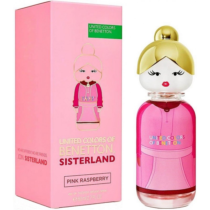 Benetton Sisterlad Pink Rasberry Edt 80ml Dama