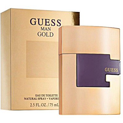Guess Gold Men Edt 75ml Caballero